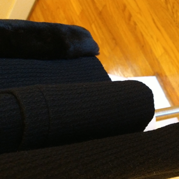 Fields of Tulsa vintage black fur collared jacket - Picture 4 of 15